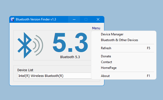 Bluetooth Version Finder v1.3