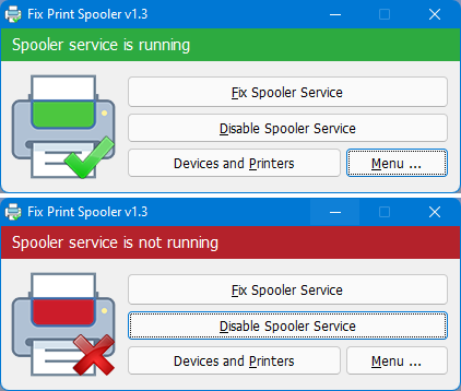 Fix Print Spooler v1.3