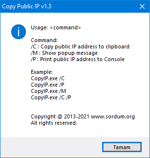 Copy Public IP v1.3