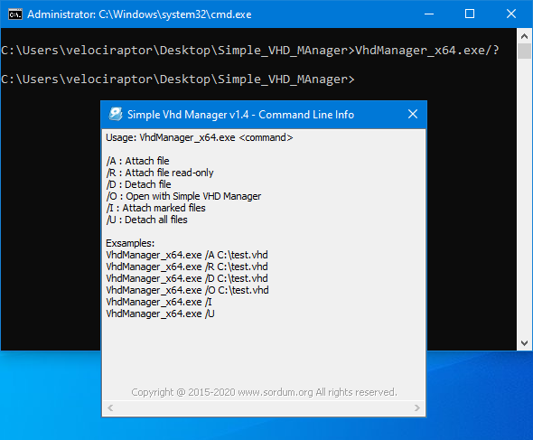 Simple VHD Manager v1.4