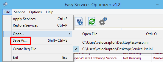 Easy Service Optimizer v1.2