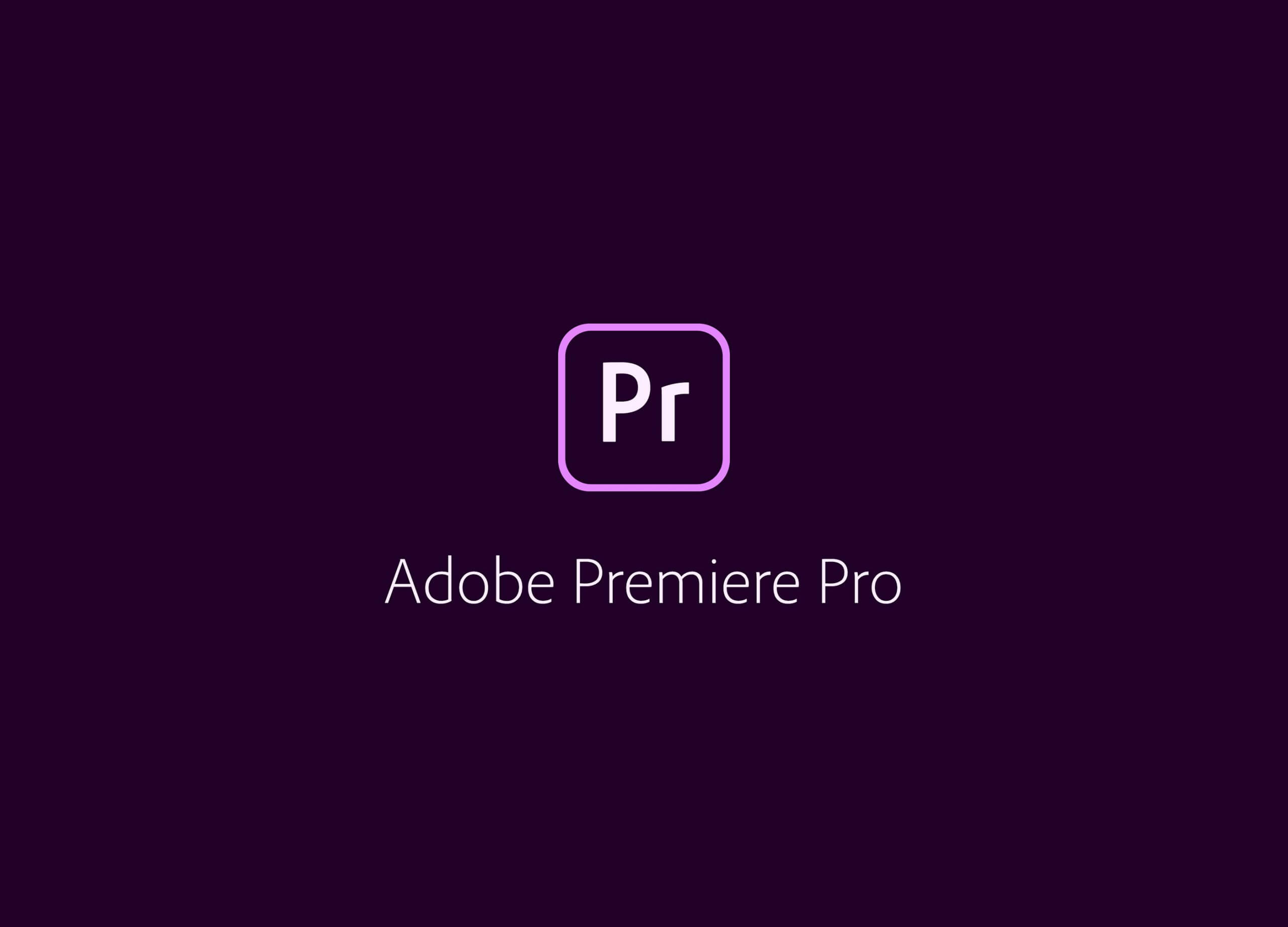 Premiere Pro-视频剪辑软件