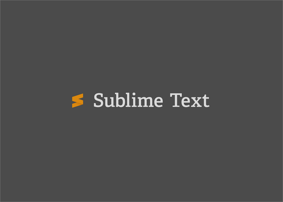 Sublime Text-编程软件