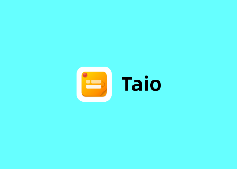 Taio-笔记软件