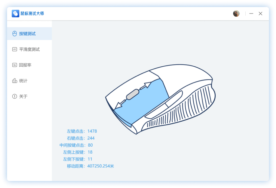鼠标测试大师