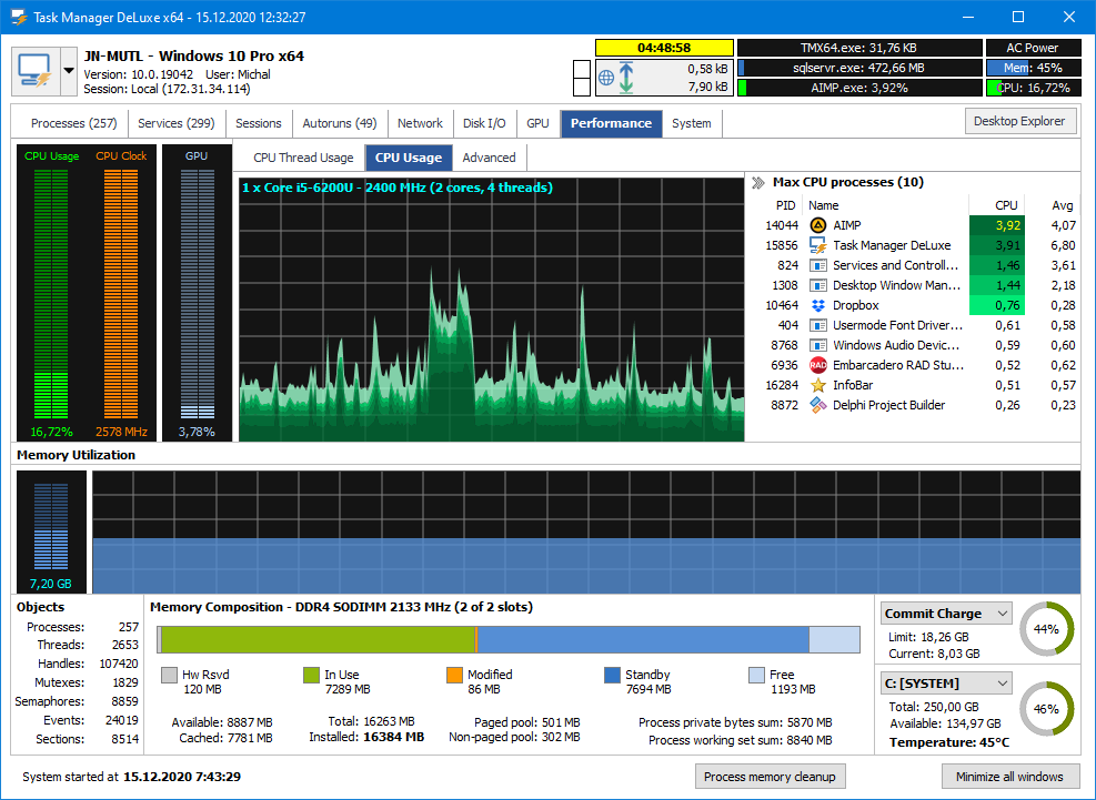 Task Manager DeLuxe