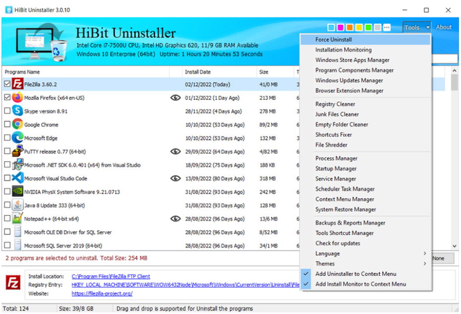 HiBit Uninstaller