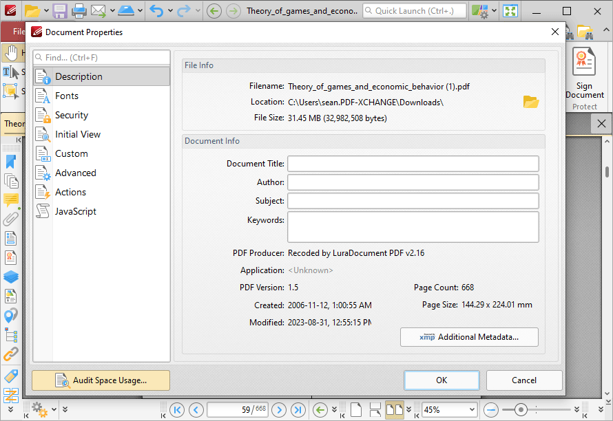 PDF-XChange Editor