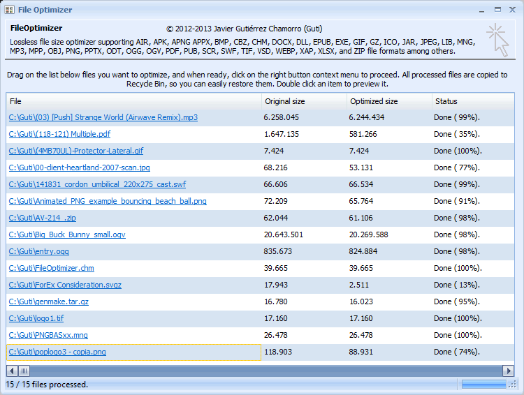 FileOptimizer