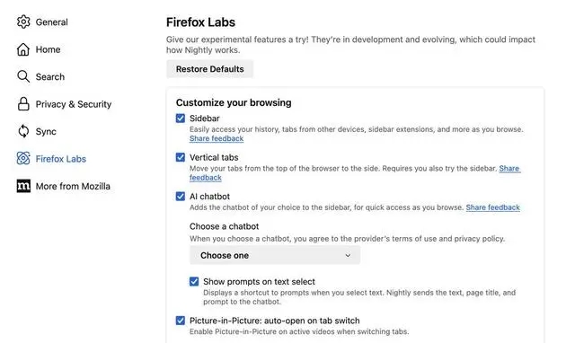 Firefox 浏览器