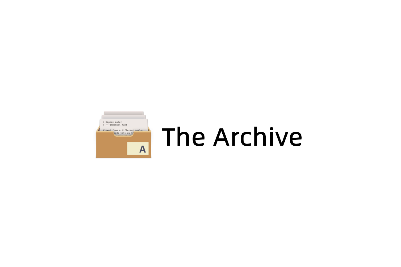 The Archive-笔记软件