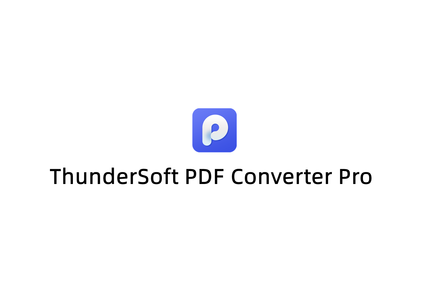ThunderSoft PDF Converter Pro-PDF编辑转换器
