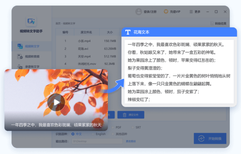 视频转文字助手