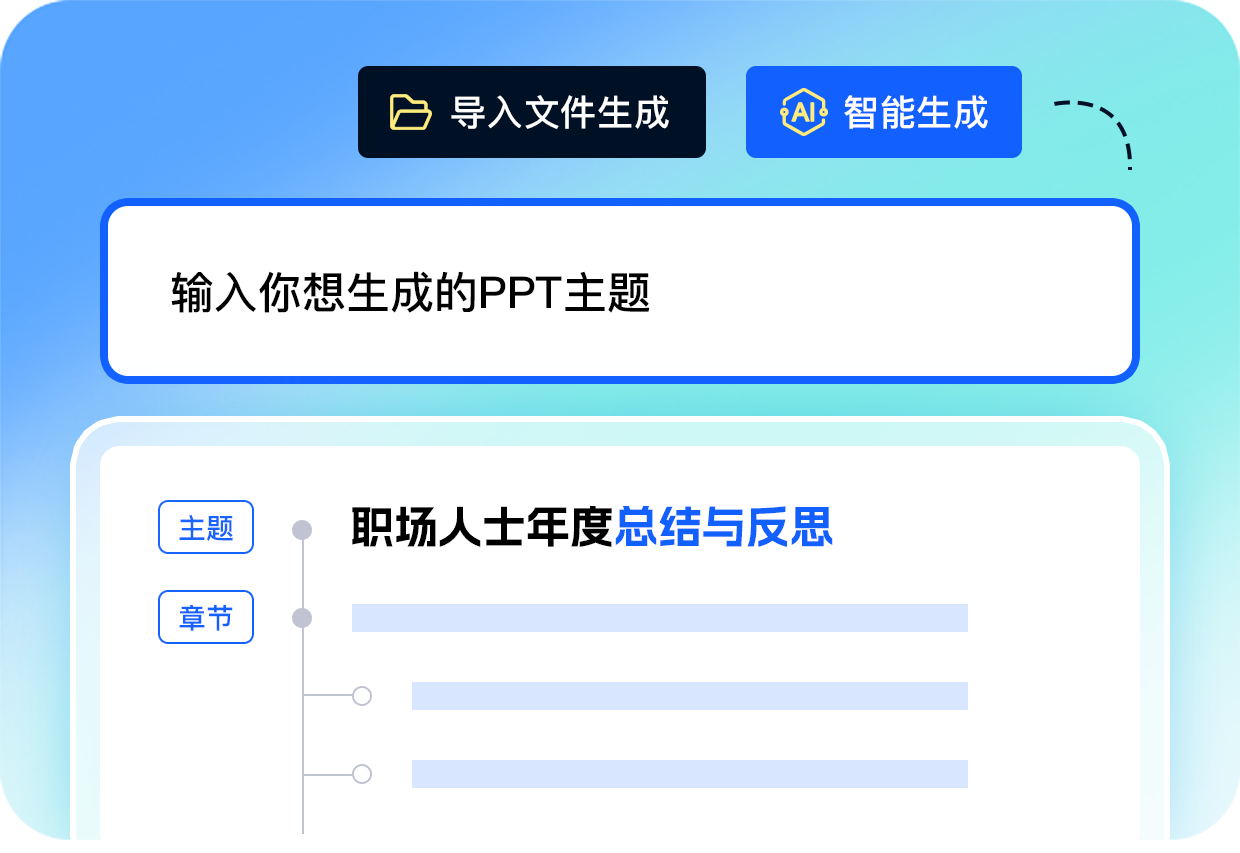 一键生成PPT
