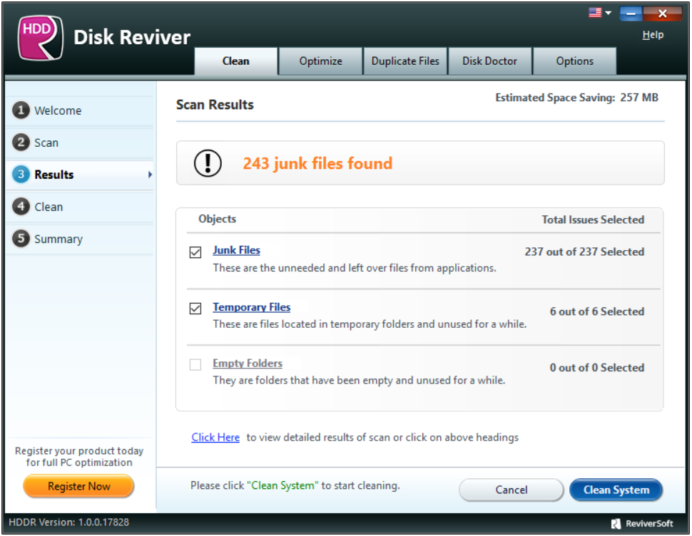 Disk Reviver