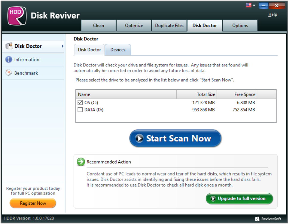 Disk Reviver