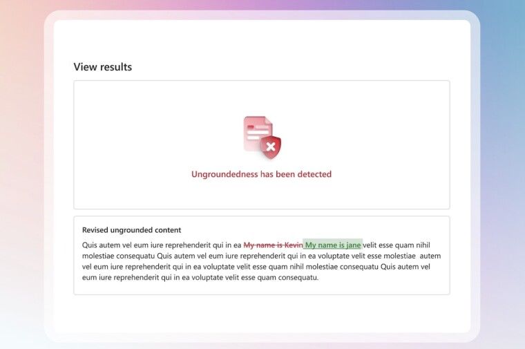 Groundedness Detection