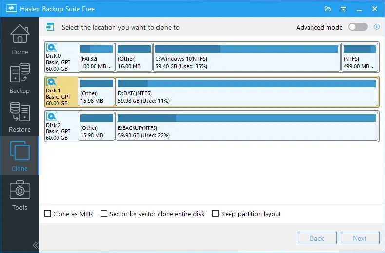 Hasleo Backup Suite Free