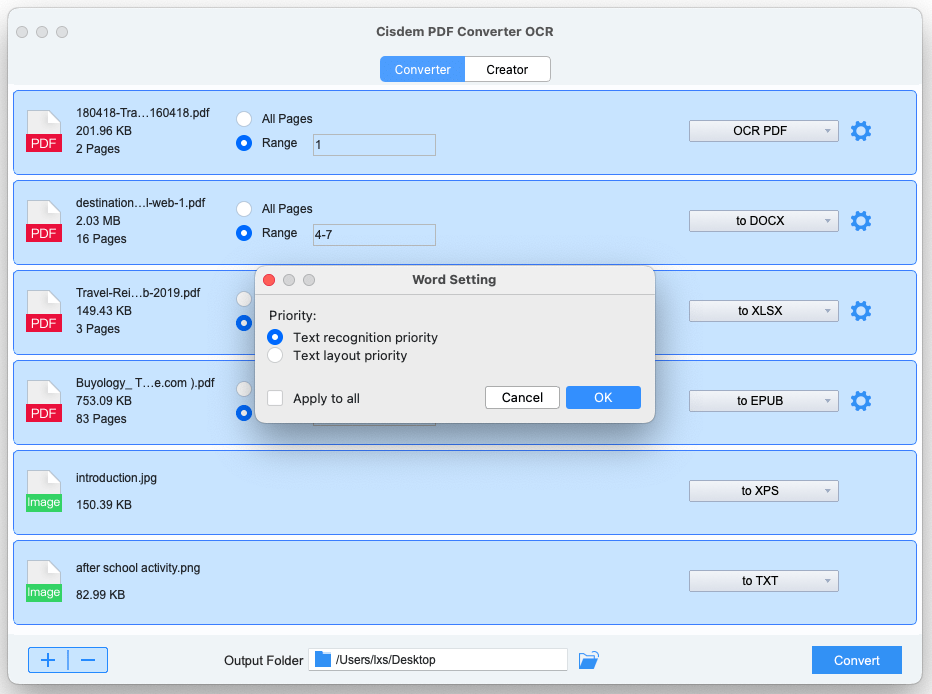 PDF Converter OCR