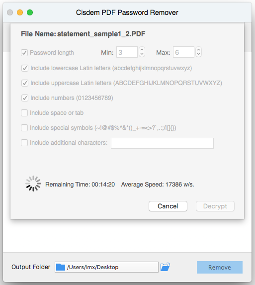 PDF Password Remover