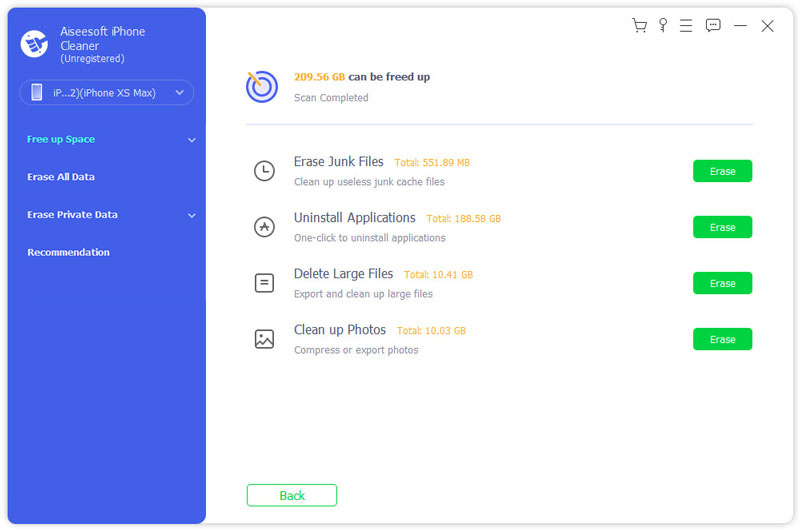 Aiseesoft iPhone Cleaner