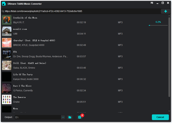 Tidal Music Converter