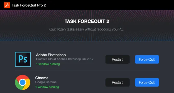 Task ForceQuit Pro 2