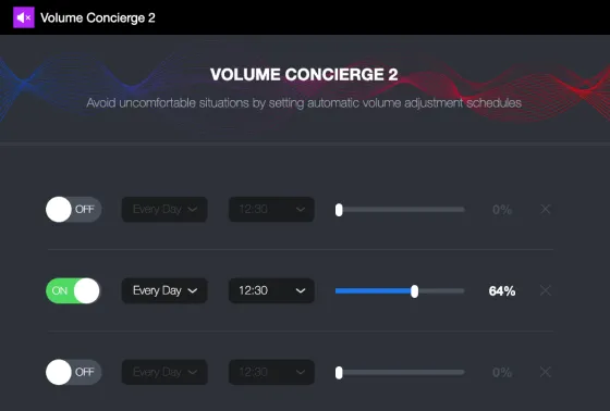 Volume Concierge 2