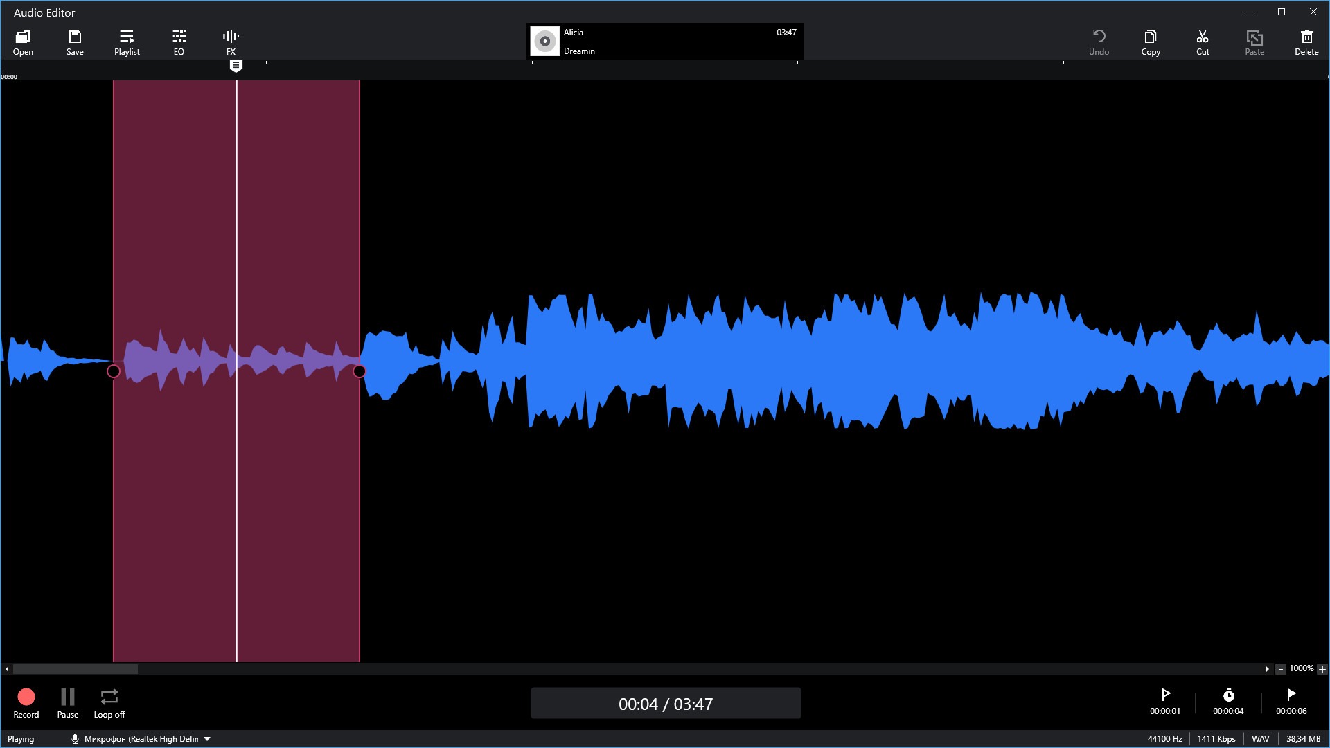 Audio Editor