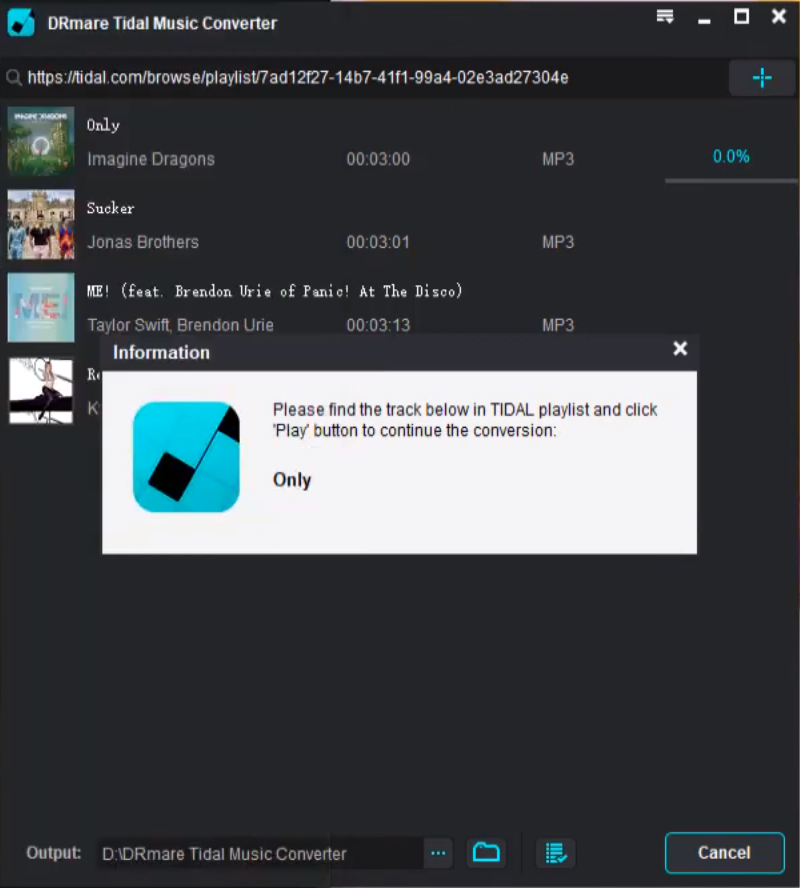 AudFree Tidal Music Converter