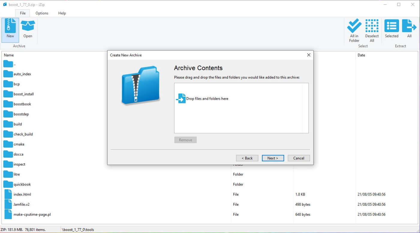 iZip Archiver