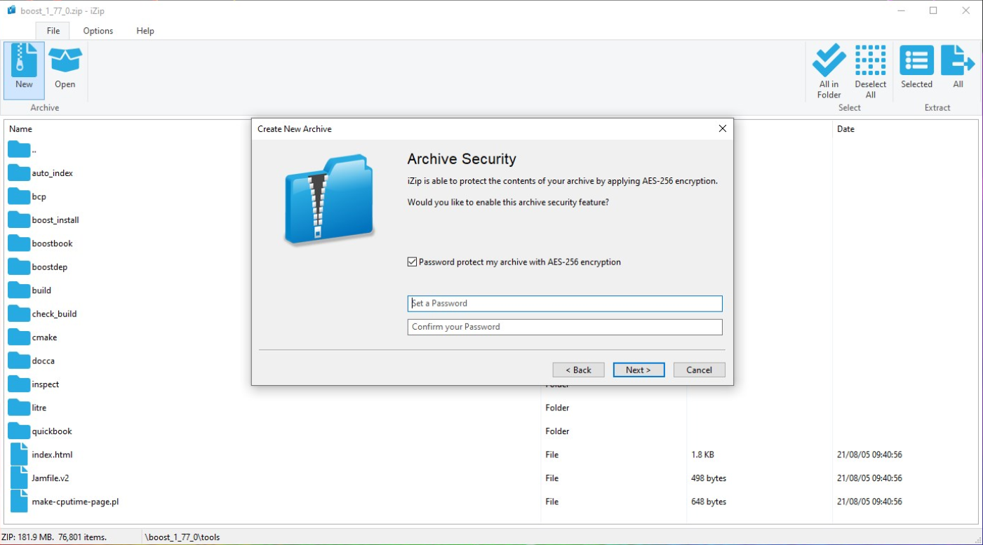 iZip Archiver